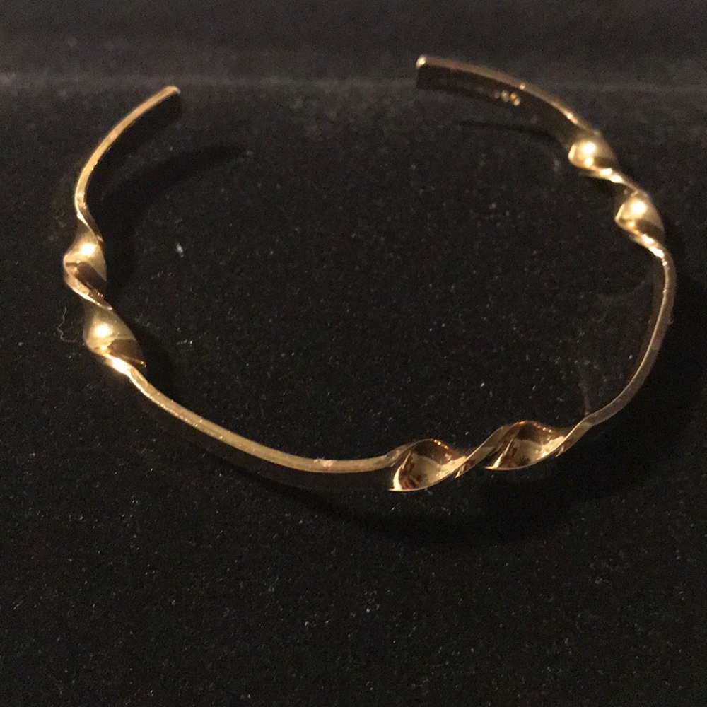 NWOT Nordstrom BaubleBar Gold Plated Cuff Bracelet